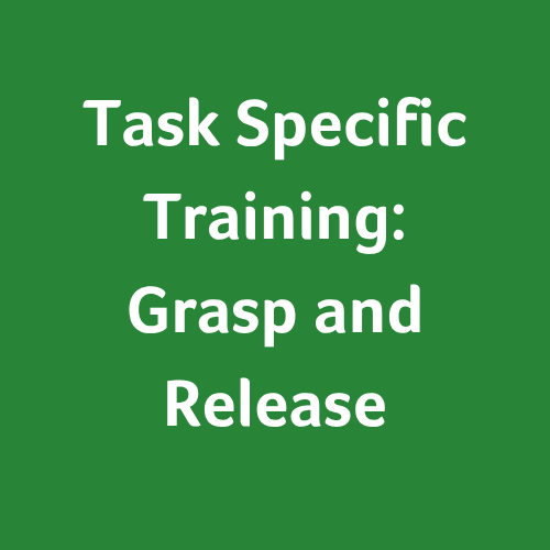 Task-specific Training: Grasp and Release