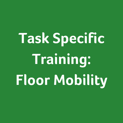 Task-specific Training: Floor Mobility