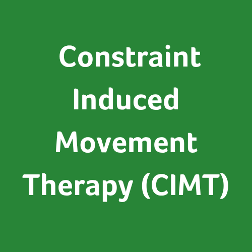 Constraint Induced Movement Therapy (CIMT)